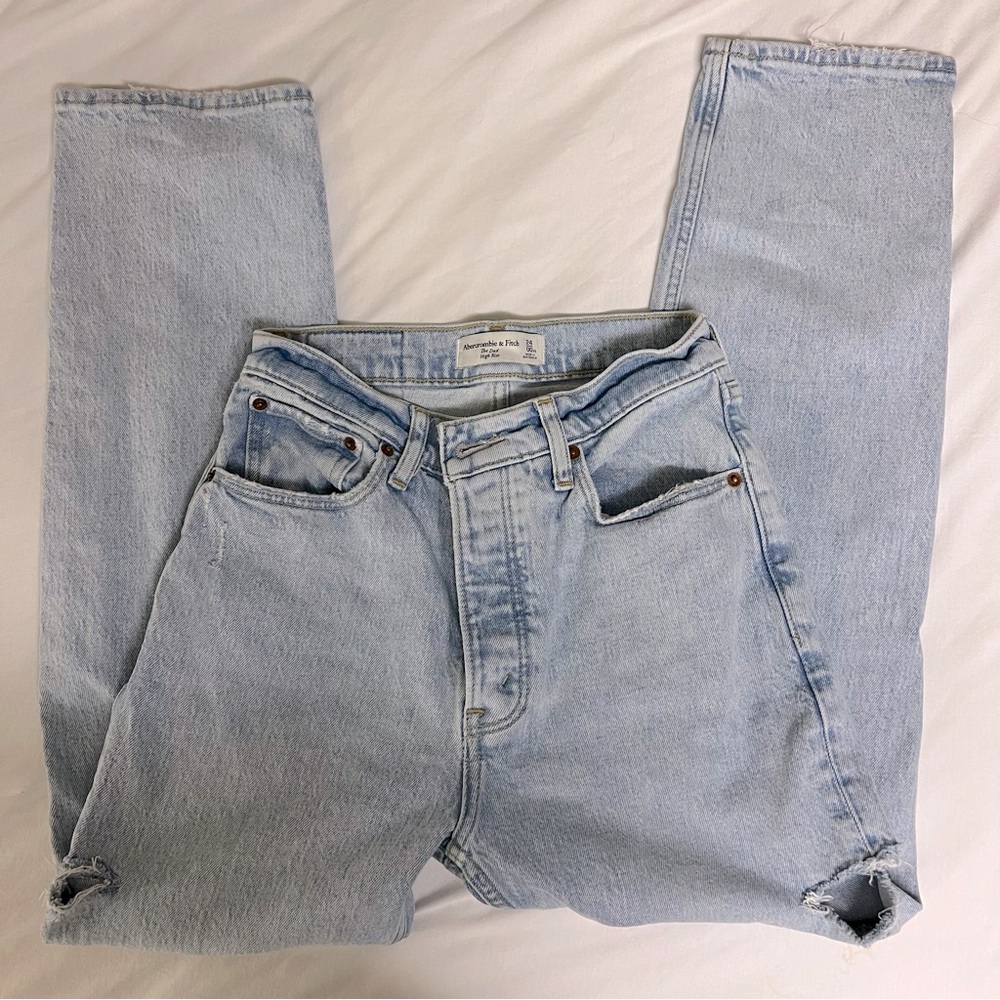 A&F The Dad High Rise Jeans